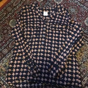 Gap Fitted Boyfriend | Elephant Print